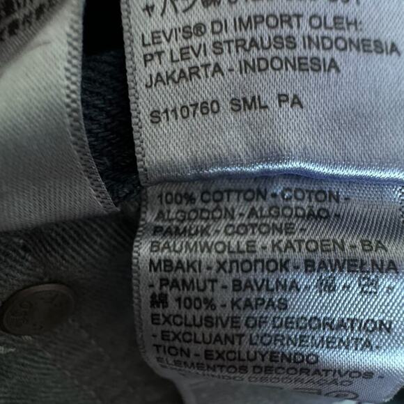 LEVI'S 551Z Dark Blue Denim Jeans - Picture 7 of 7